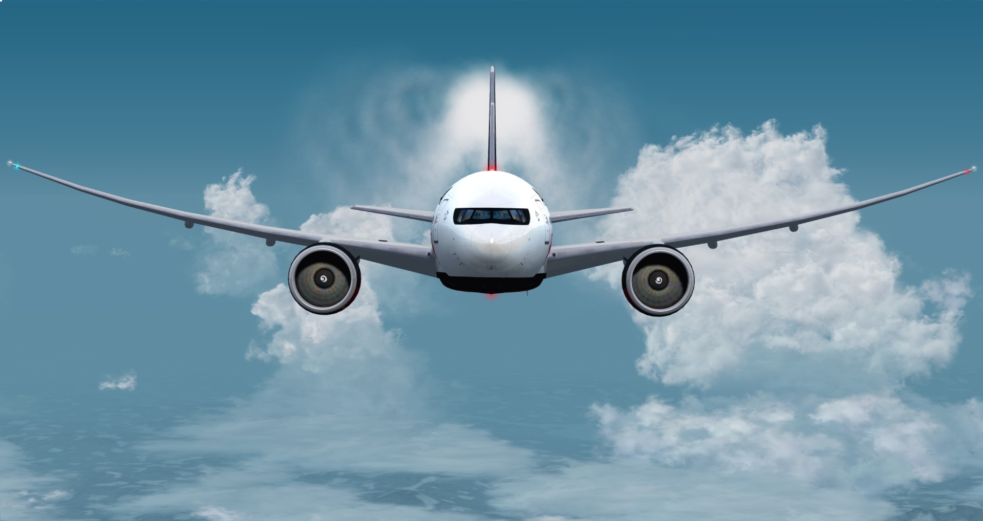 P3D V4 77W Air Canada CYUL-KMIA-7357 