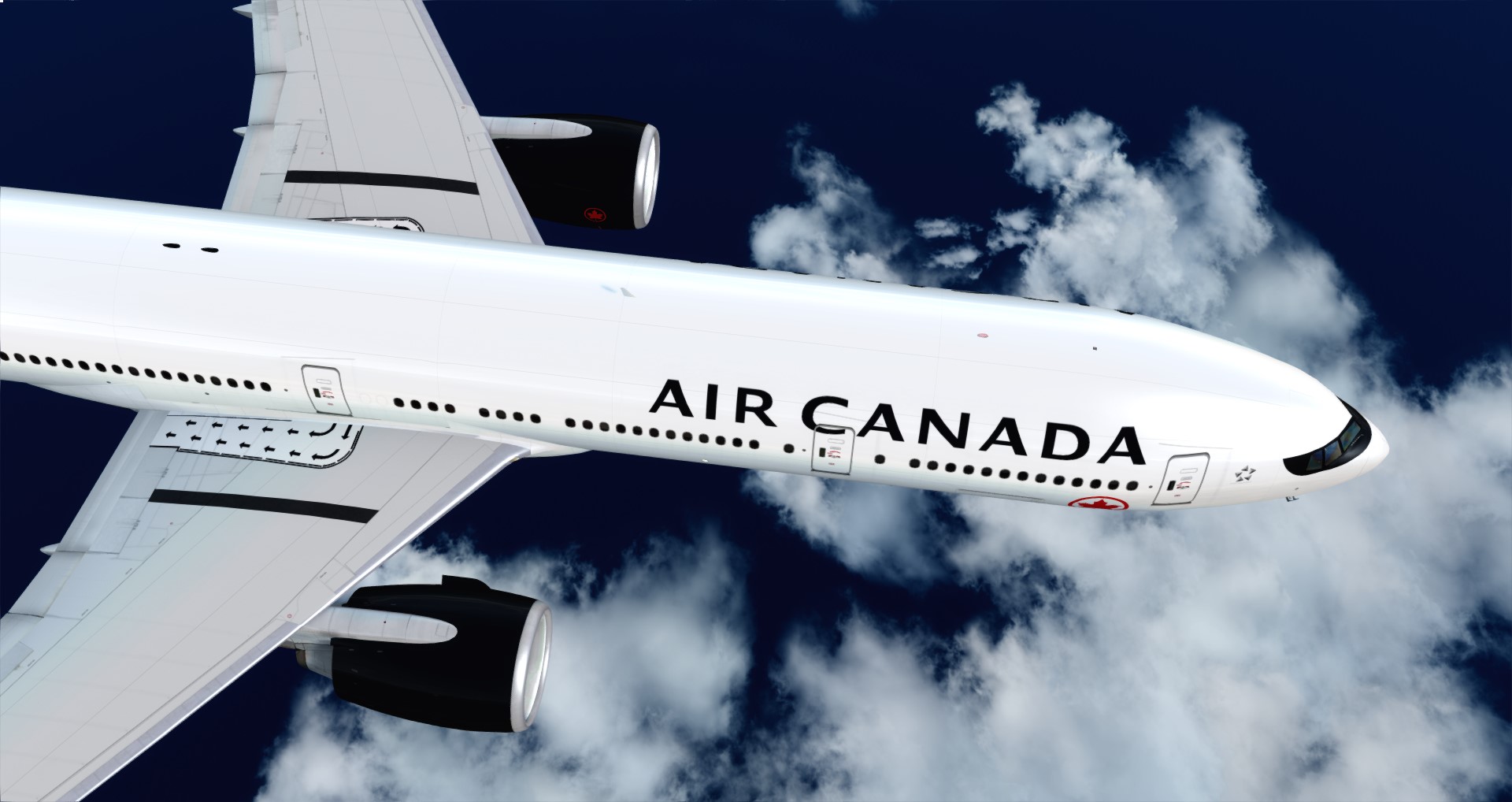 P3D V4 77W Air Canada CYUL-KMIA-239 