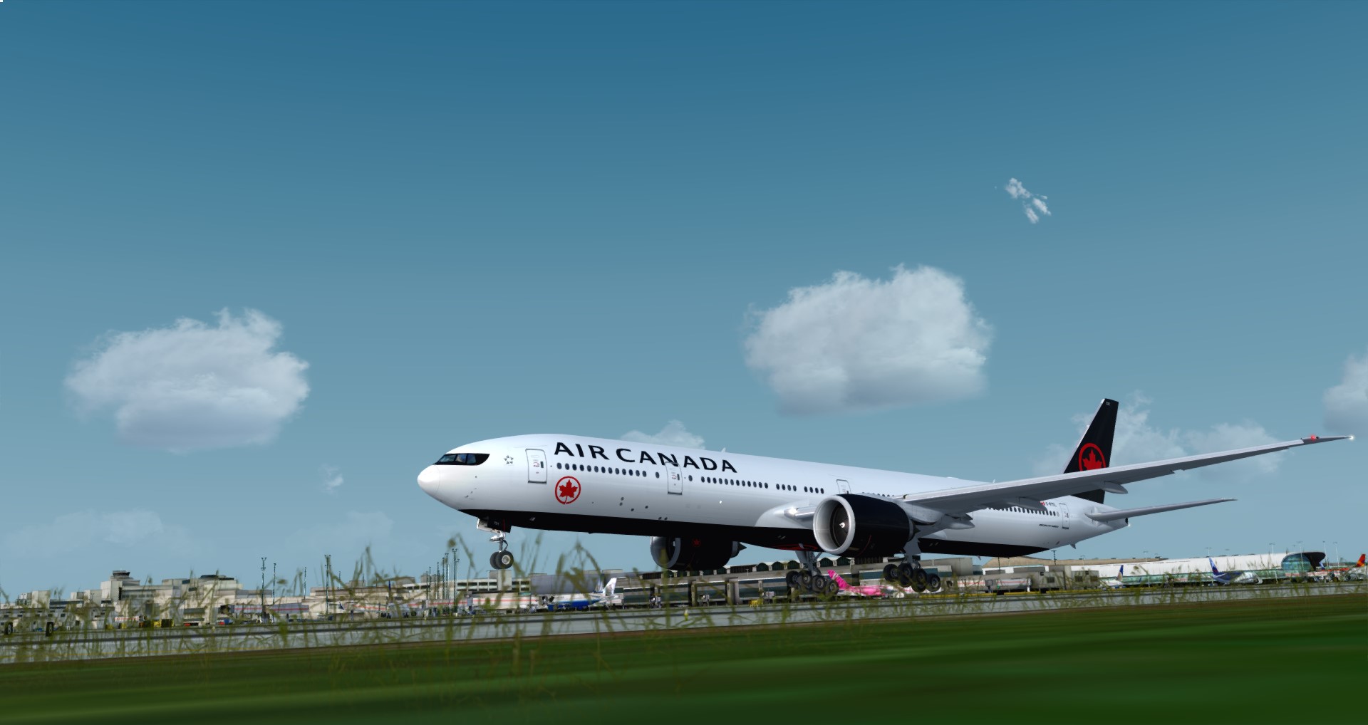 P3D V4 77W Air Canada CYUL-KMIA-6995 