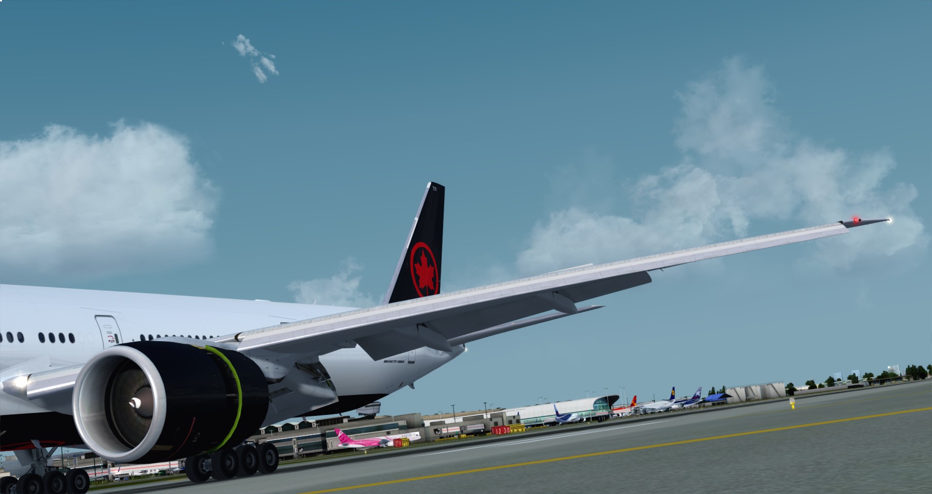 P3D V4 77W Air Canada CYUL-KMIA-7788 