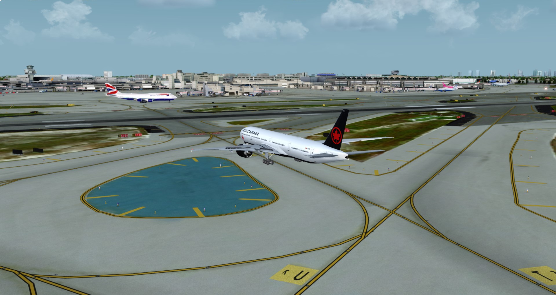 P3D V4 77W Air Canada CYUL-KMIA-7788 