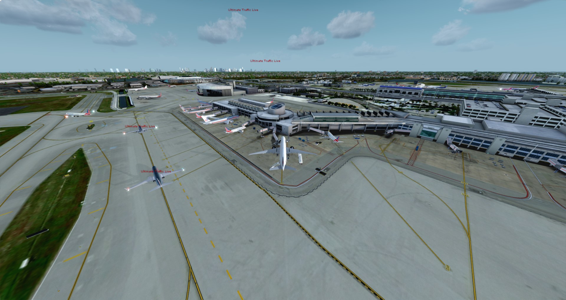 P3D V4 77W Air Canada CYUL-KMIA-5883 