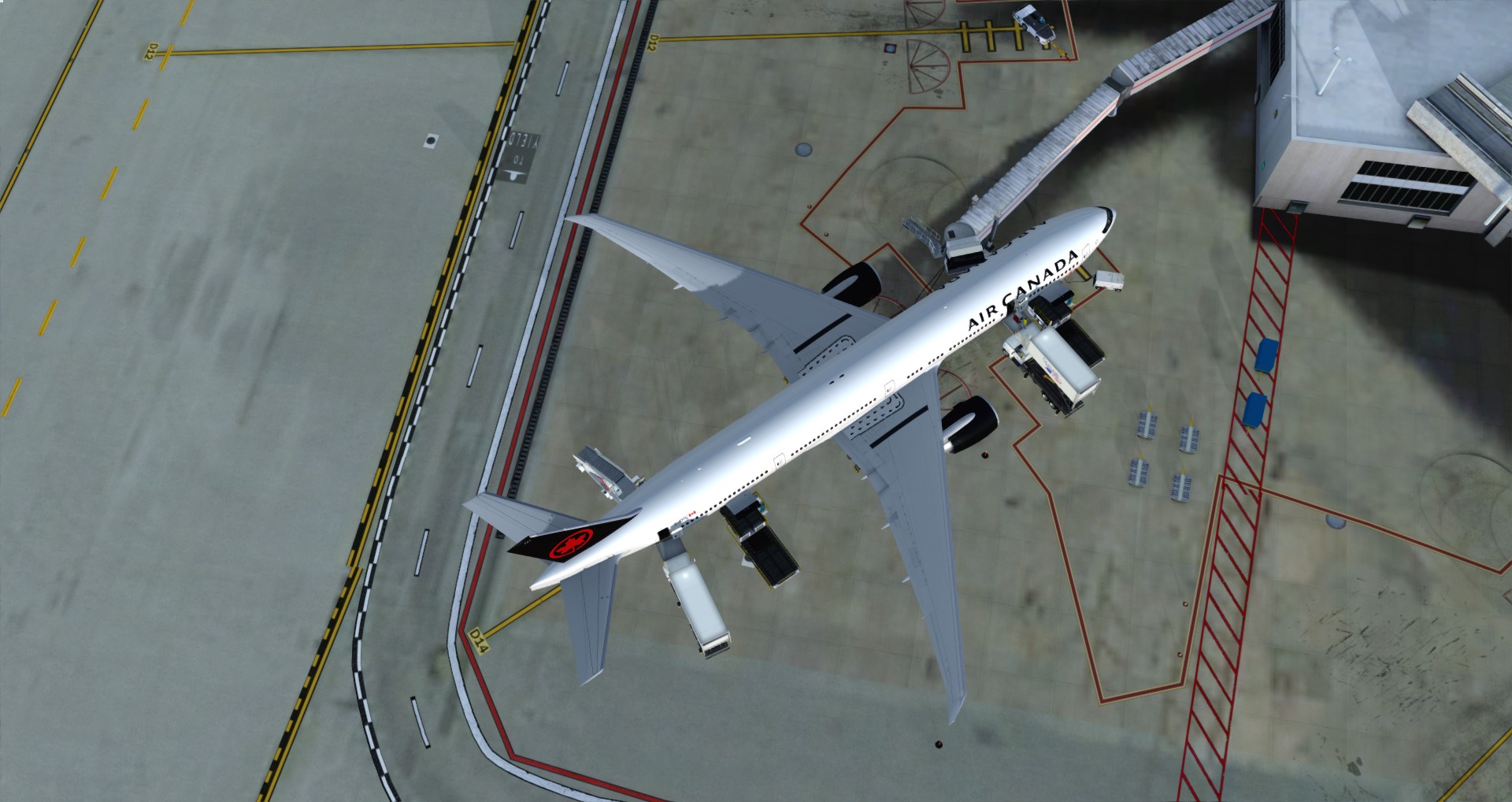 P3D V4 77W Air Canada CYUL-KMIA-478 