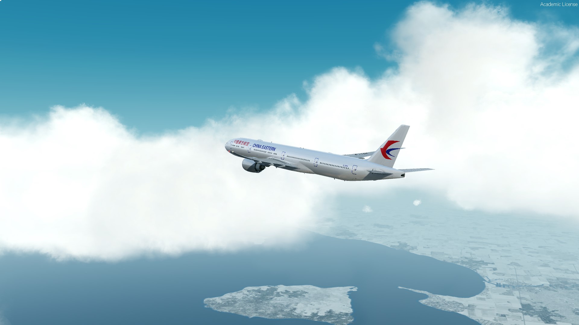 东航MU208 CYYZ-ZSPD-3645 