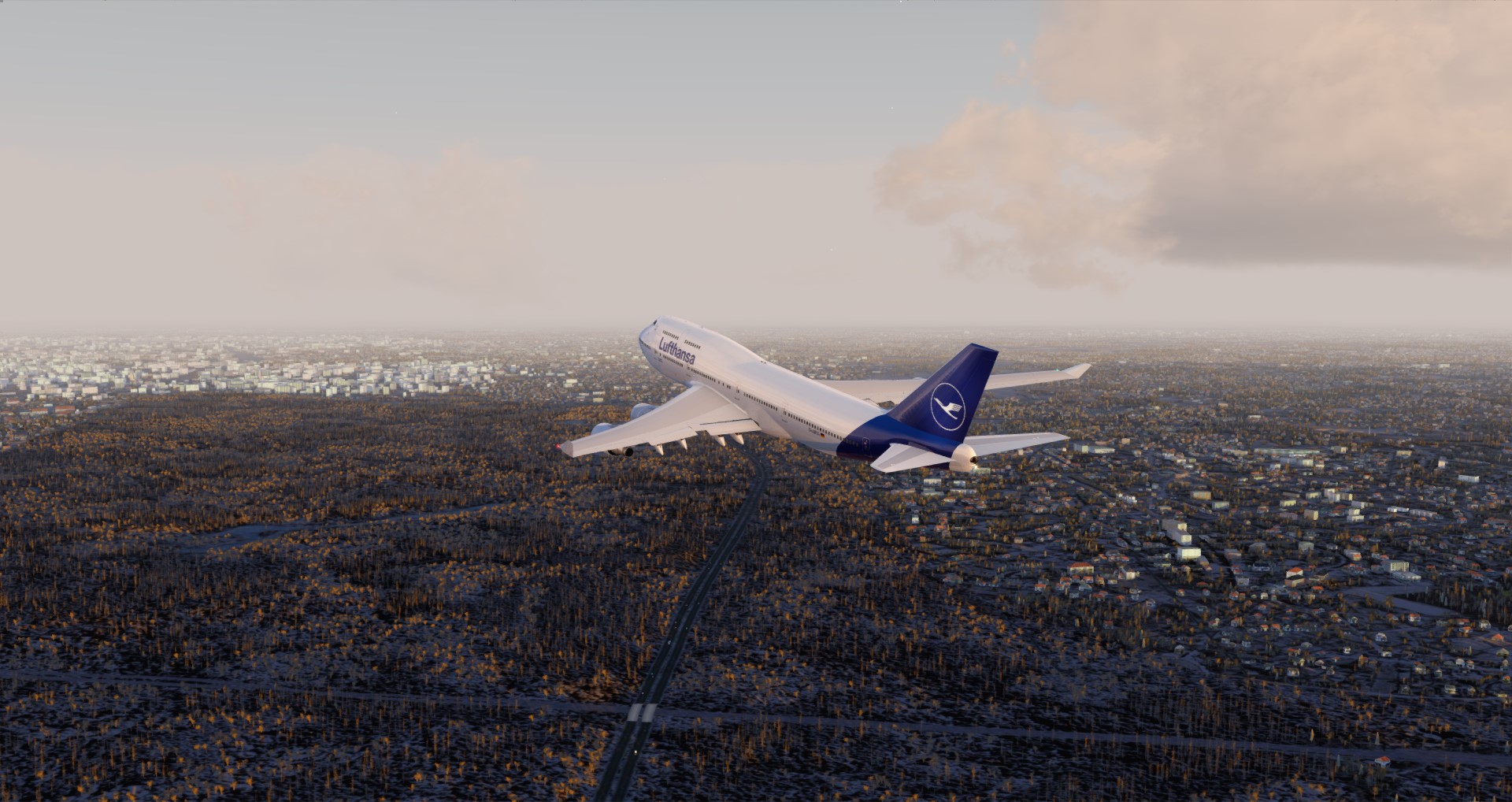 P3D V4 744 2018 Lufthansa EDDF-ZBAA-3103 