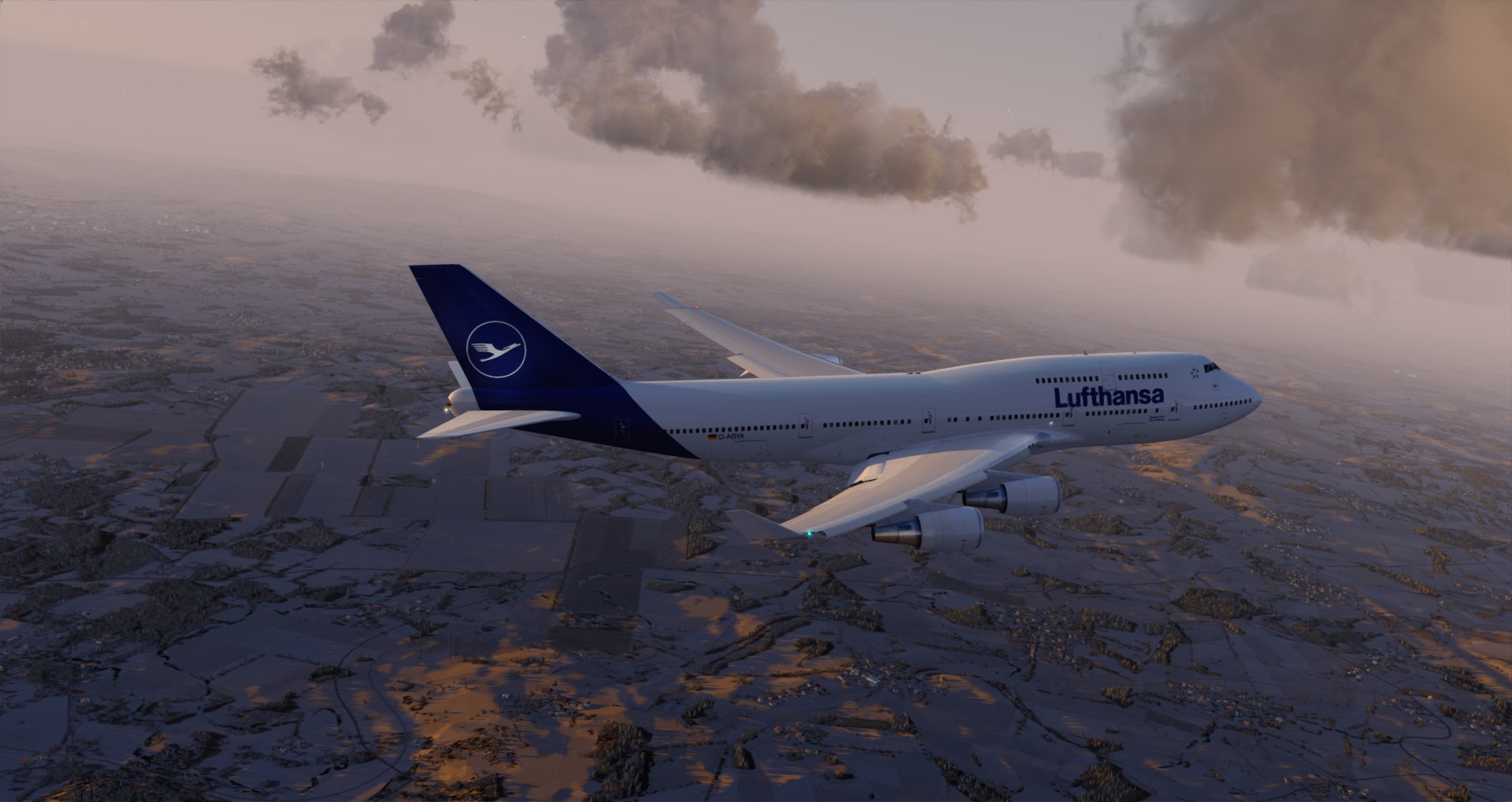 P3D V4 744 2018 Lufthansa EDDF-ZBAA-834 