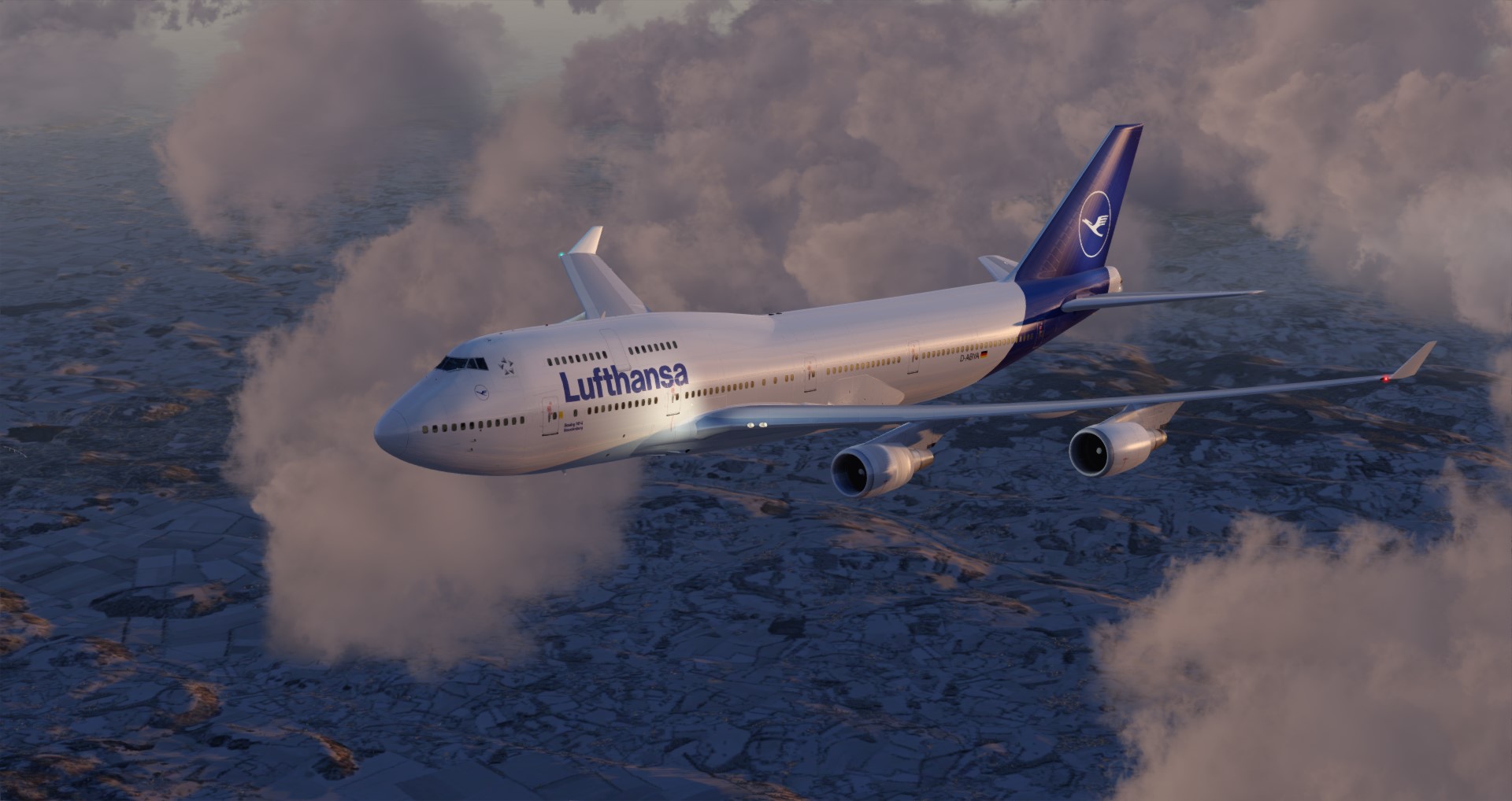 P3D V4 744 2018 Lufthansa EDDF-ZBAA-6582 