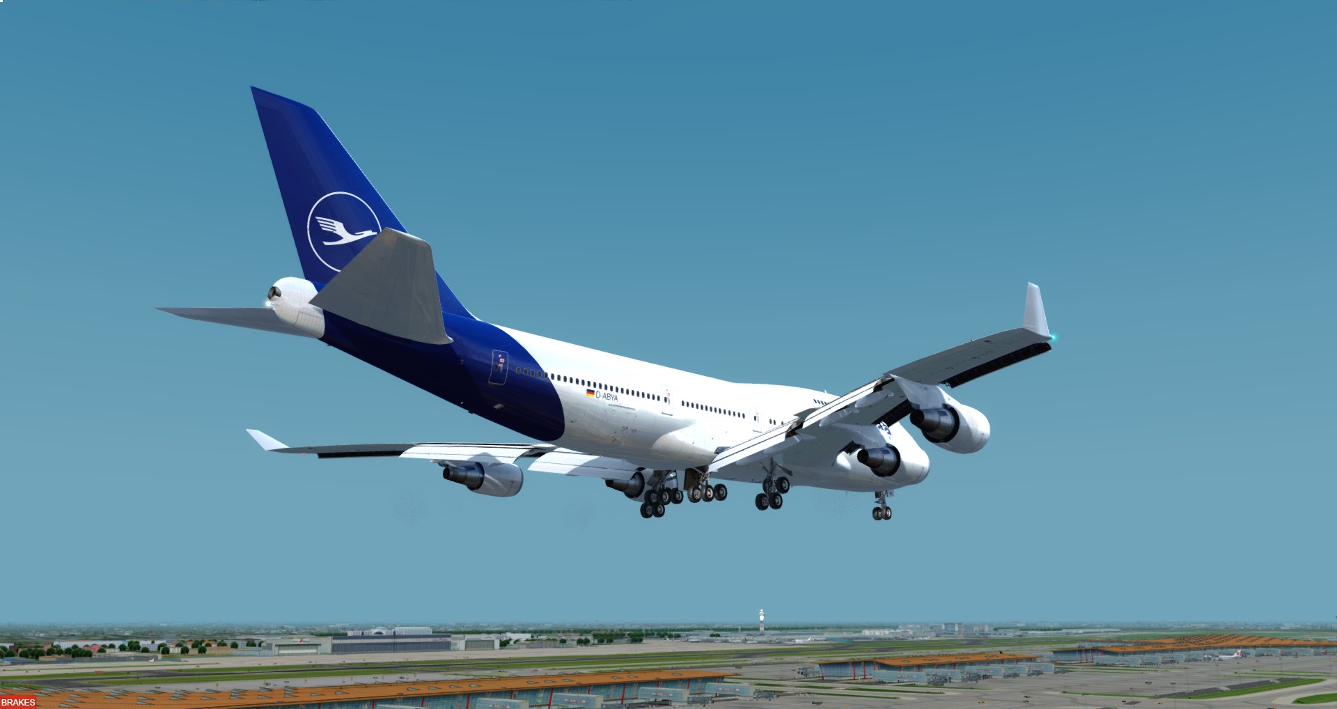 P3D V4 744 2018 Lufthansa EDDF-ZBAA-9784 