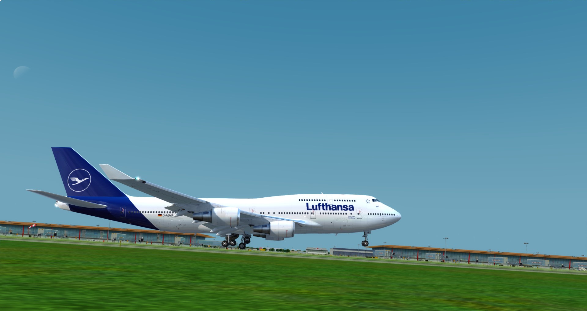 P3D V4 744 2018 Lufthansa EDDF-ZBAA-4680 