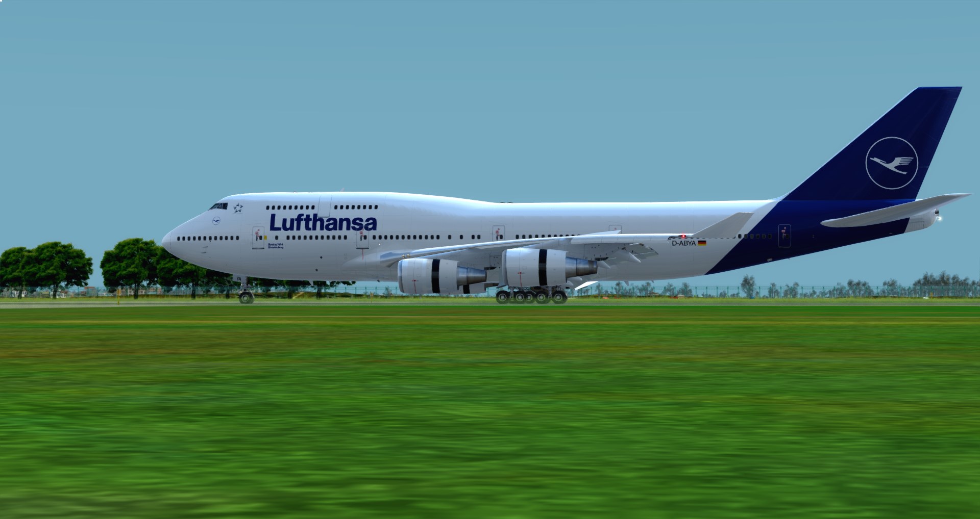 P3D V4 744 2018 Lufthansa EDDF-ZBAA-534 