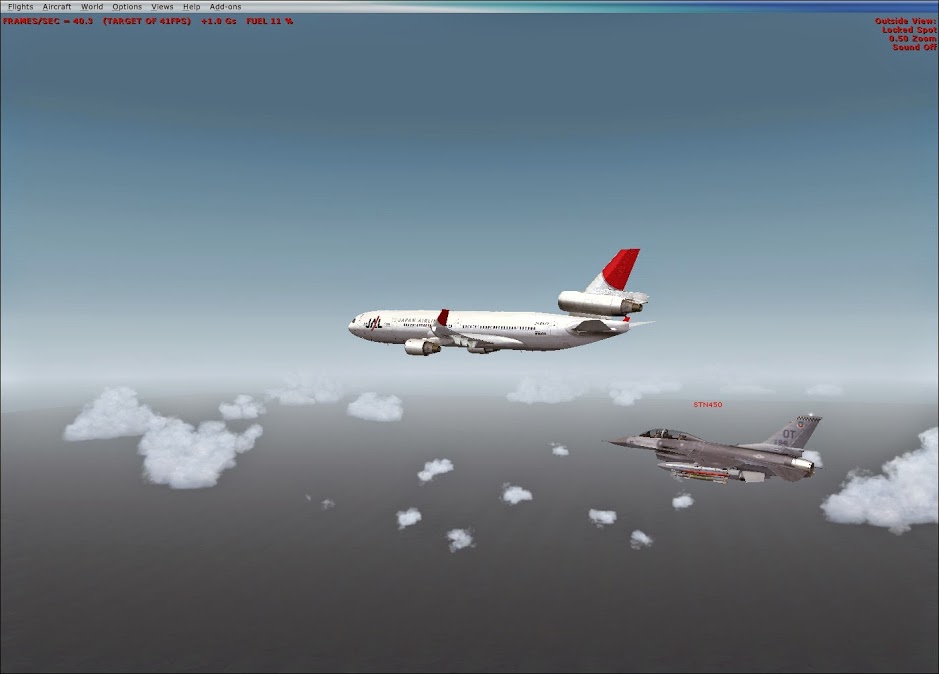我是一個日本(虛擬)航空的機長-3107 