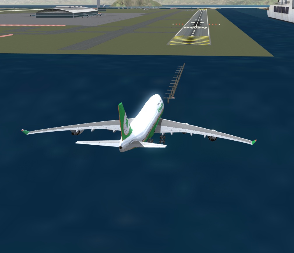 GSX支持FIYSIM AIRPORT全自製機場(泊機系統)完工進度70% 海上機場-810 