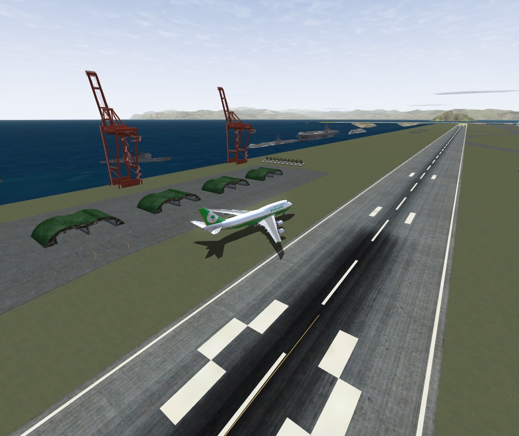 GSX支持FIYSIM AIRPORT全自製機場(泊機系統)完工進度70% 海上機場-574 