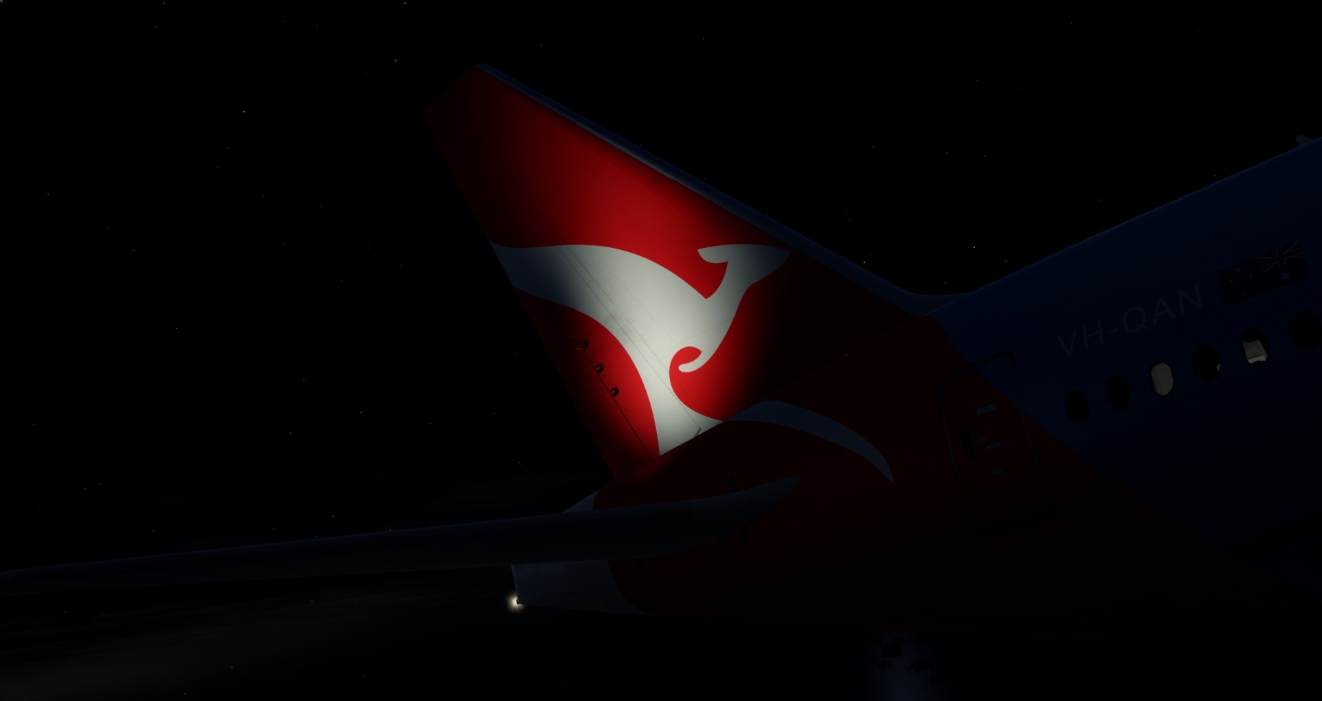 P3D V4 77L Qantas Airways PHNL-YSSY-4778 