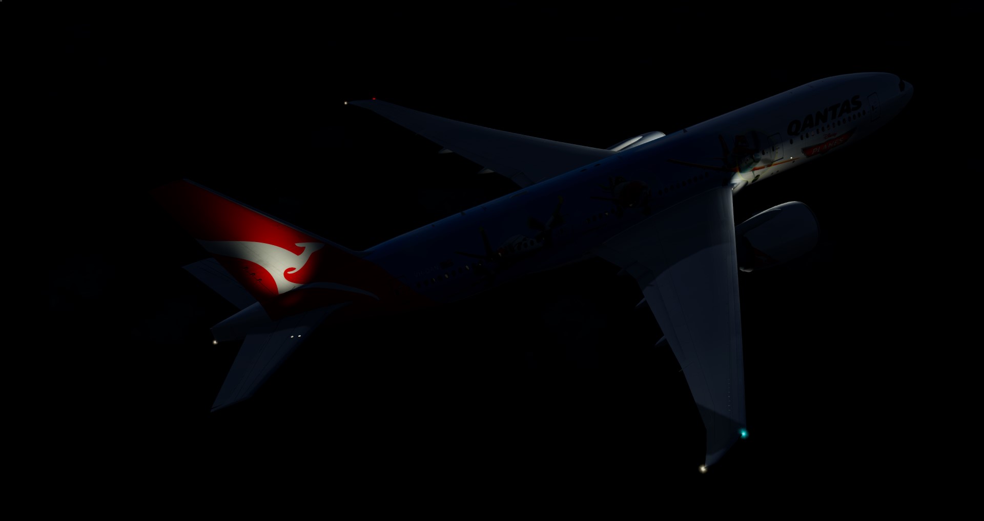 P3D V4 77L Qantas Airways PHNL-YSSY-2372 