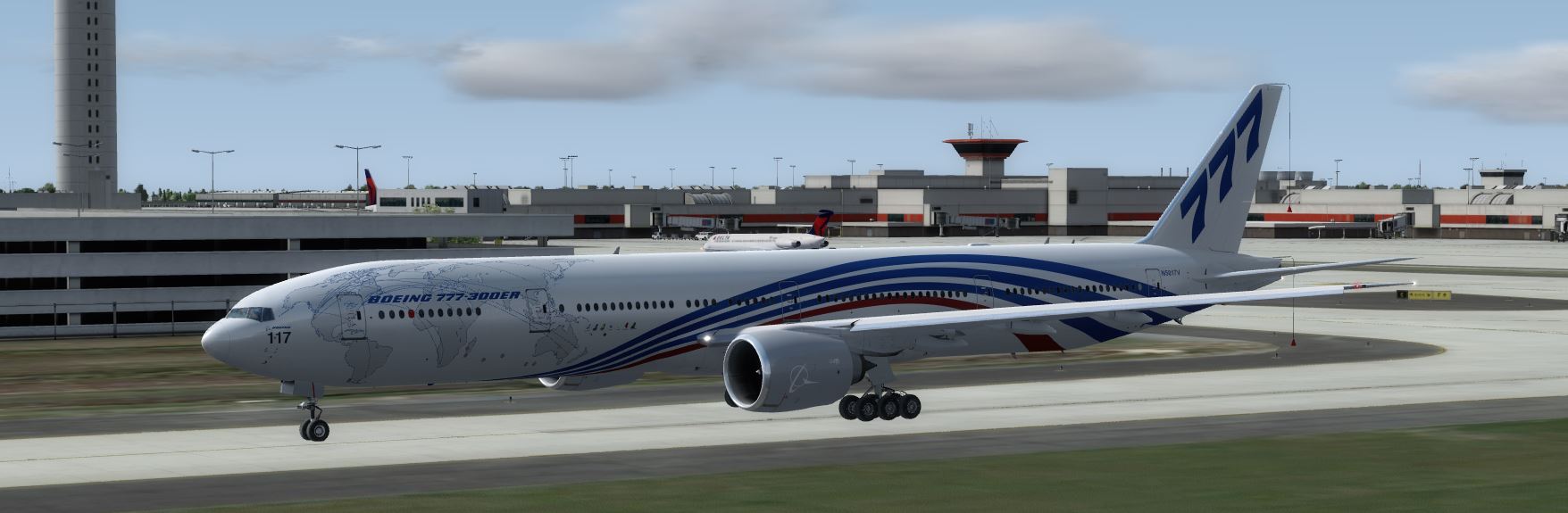 B777-300 Boeing World Demo @ KATL-3278 