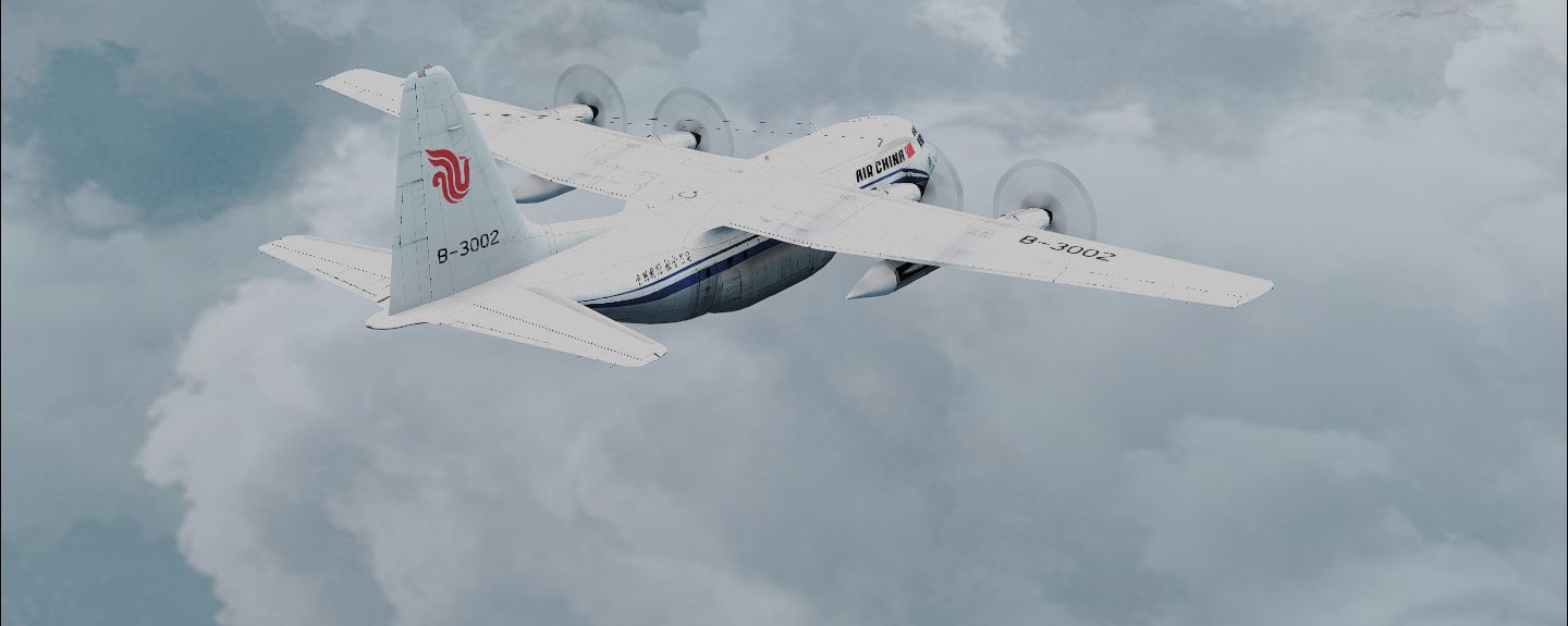 {FS9}国航 C-130-6996 