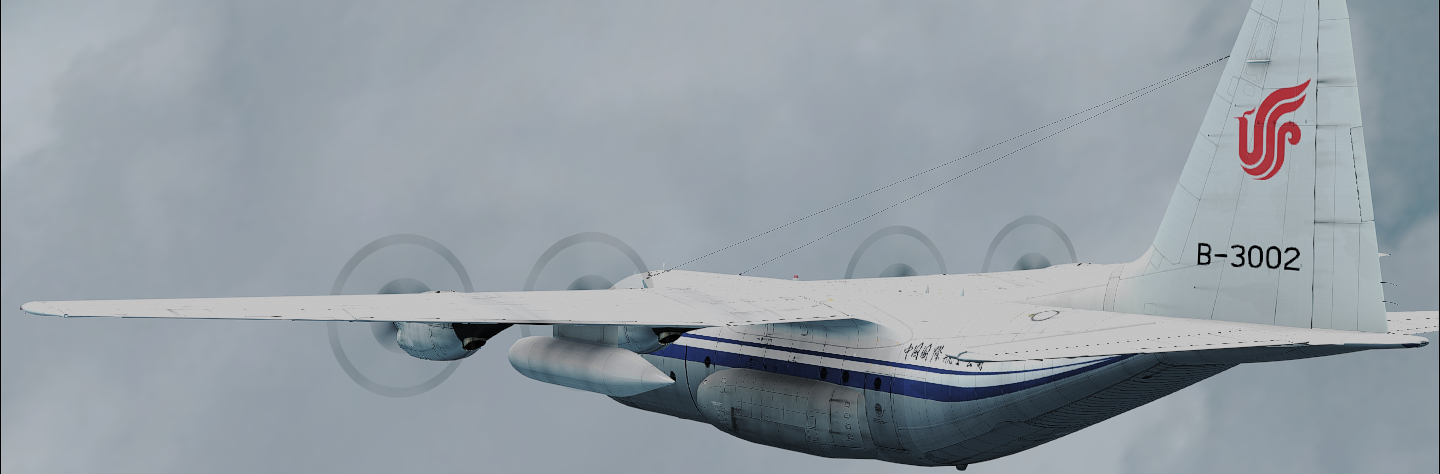 {FS9}国航 C-130-6920 