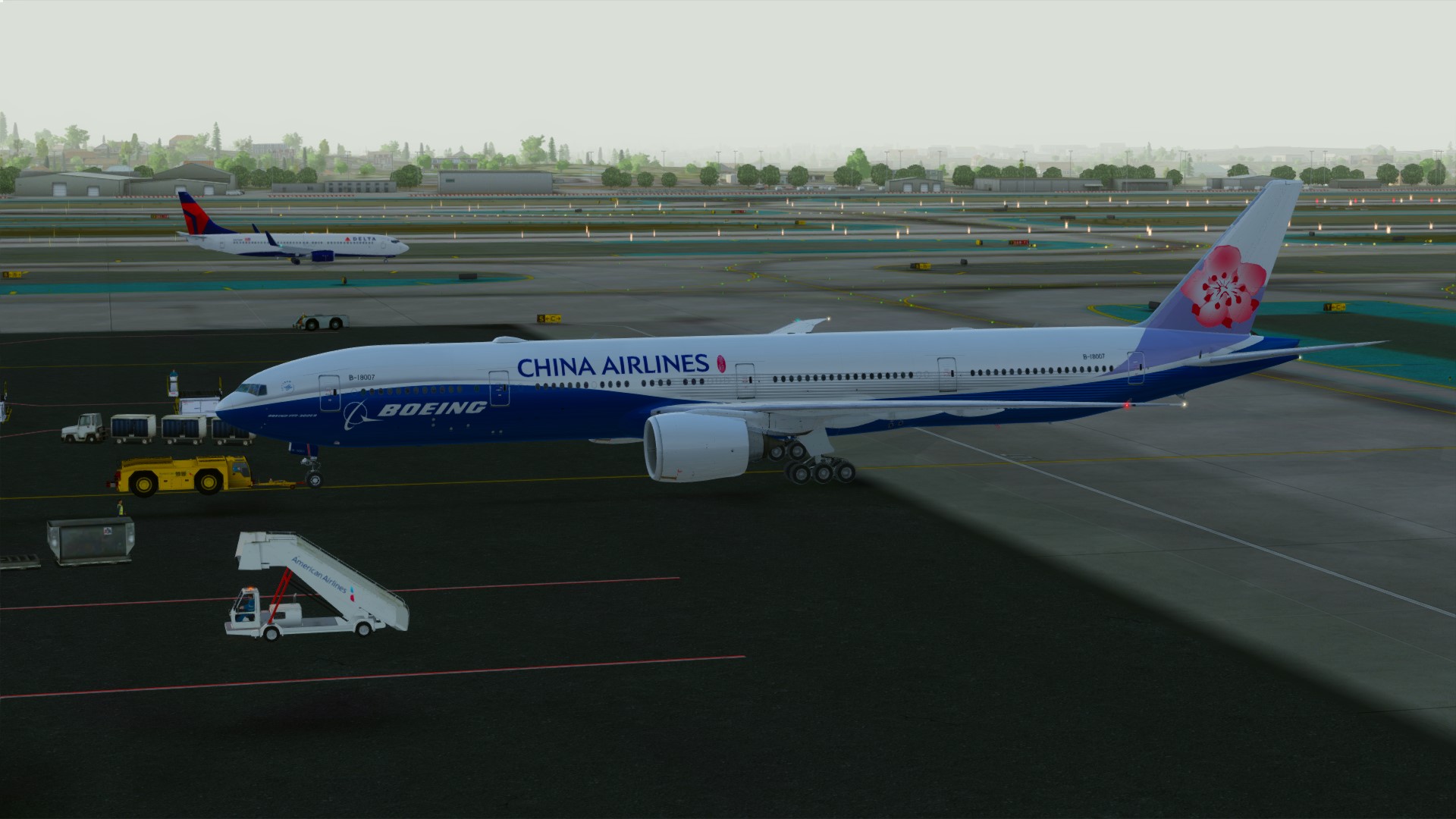 每周末一班#KLAX-RCTP回程-5899 