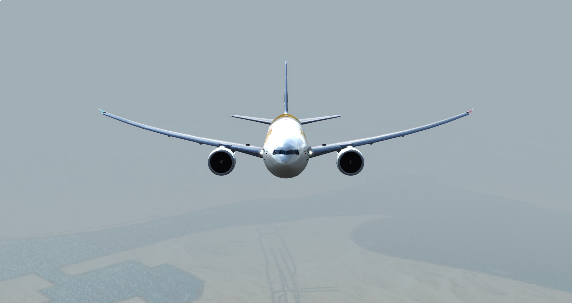 P3D V4 77W Etihad Airways OMAA-LEBL-8785 