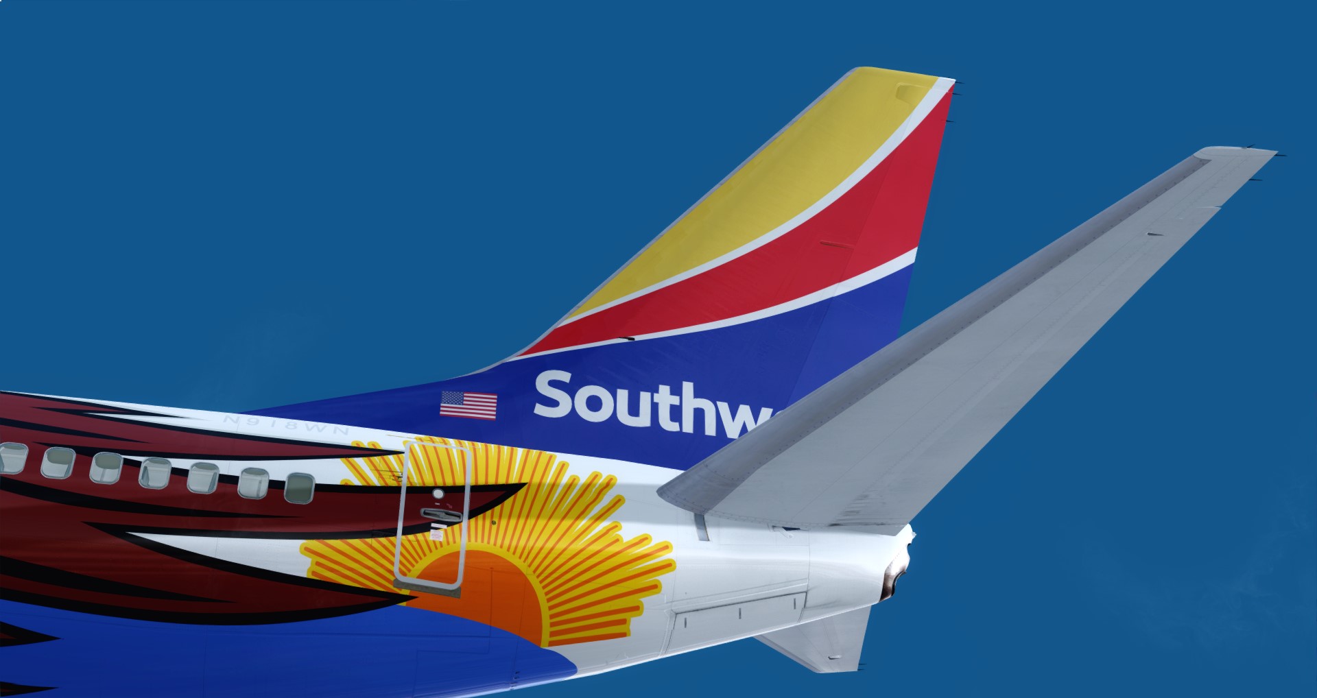 P3D V4 737 Southwest Airlines KSAN-KATL-366 