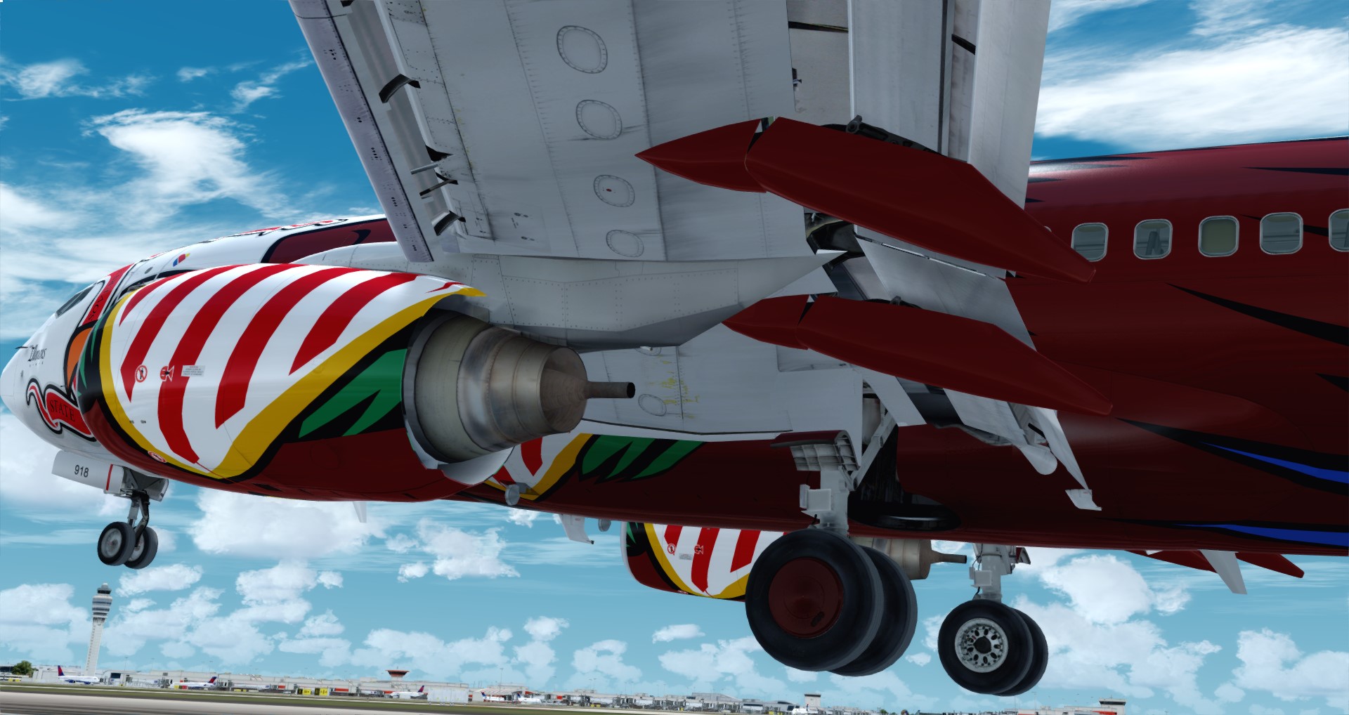 P3D V4 737 Southwest Airlines KSAN-KATL-4225 