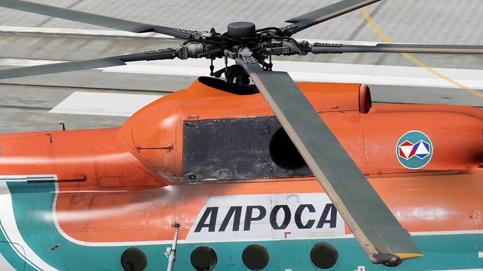 由RED EYES开发的Mi-8直升机-335 
