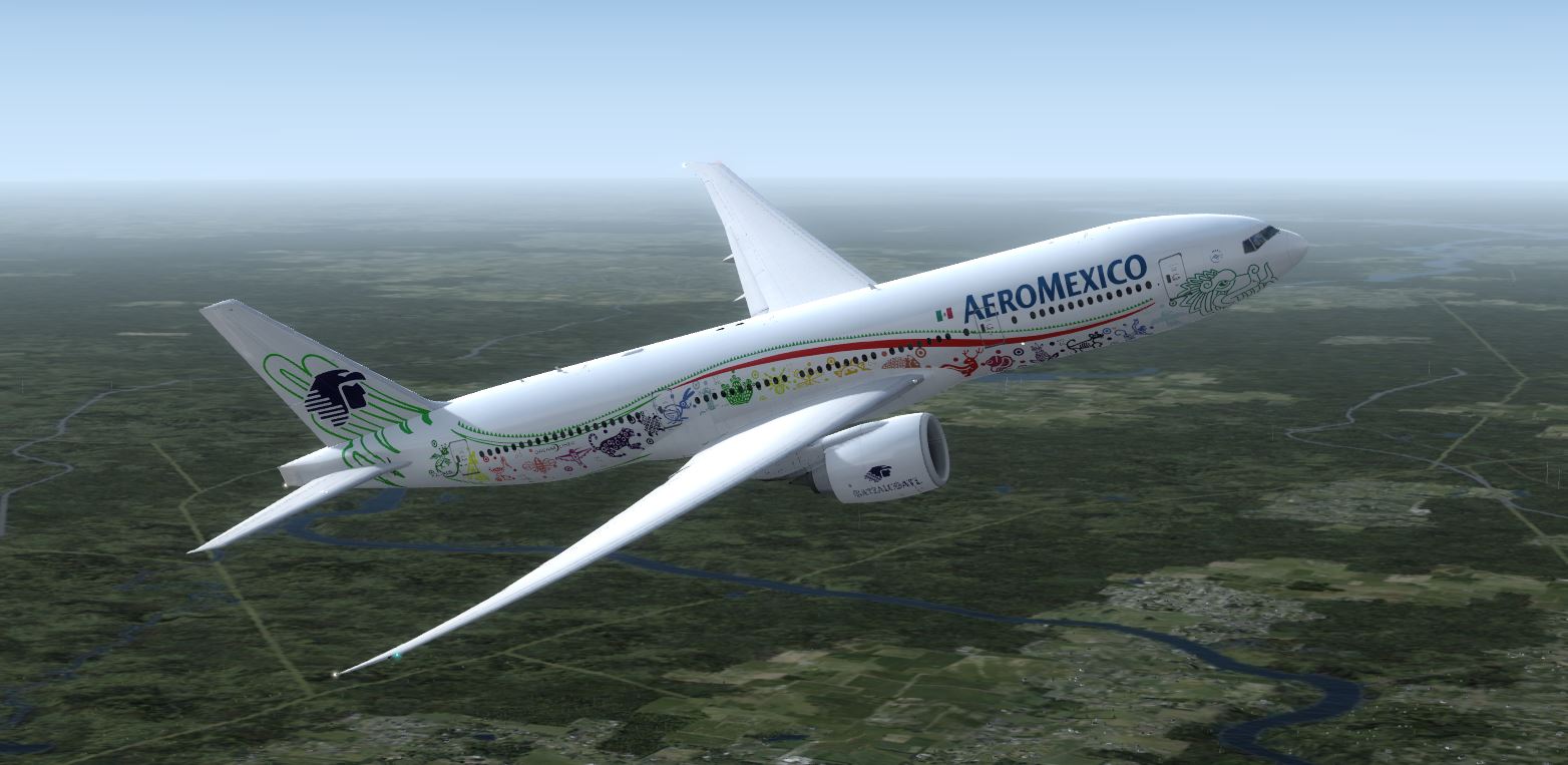 B777 AeroMexico DreamLiner-4074 