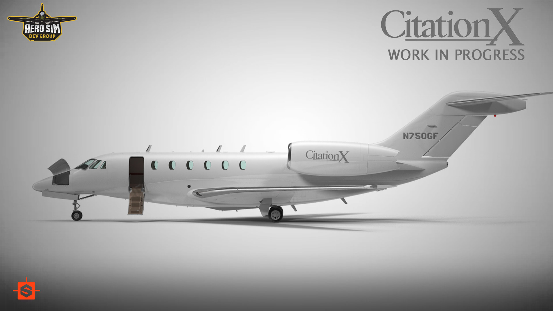 【新机模预告】 ASDG - Cessna Citation X-6345 