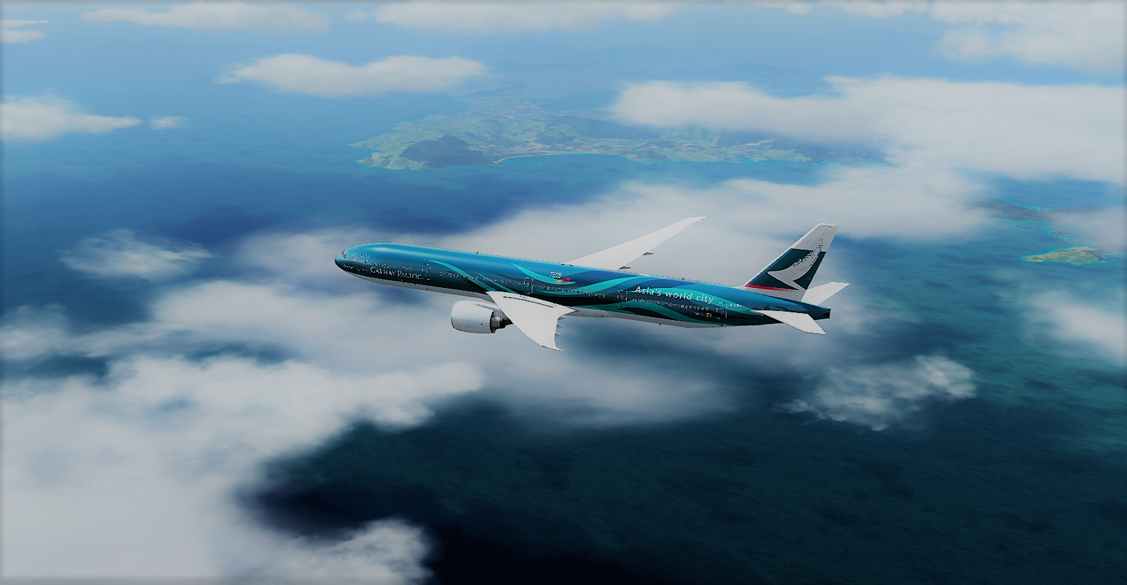 Cathay CX495 RCTP-VHHH(Asia's world city)-3424 