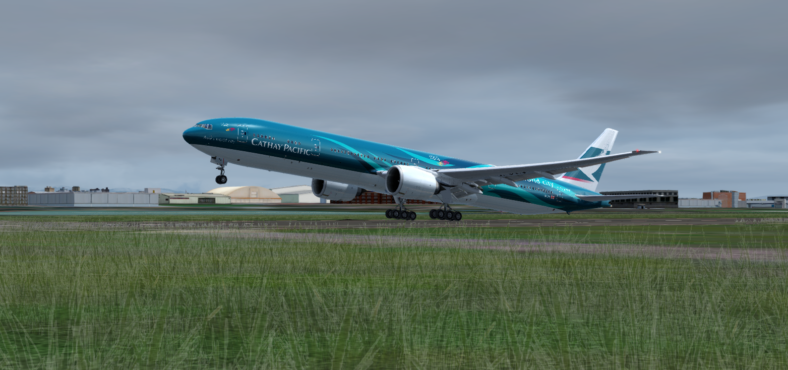 Cathay CX495 RCTP-VHHH(Asia's world city)-2345 