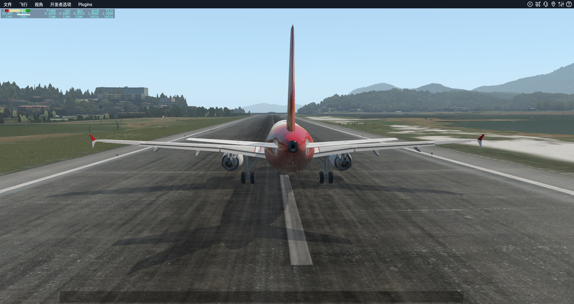 作为空客迷，自然要带FF320U去科孚岛转一圈-55 