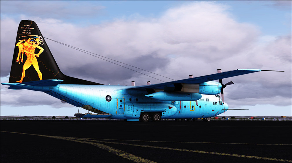 國軍 C-130X 空中炮艇-7831 