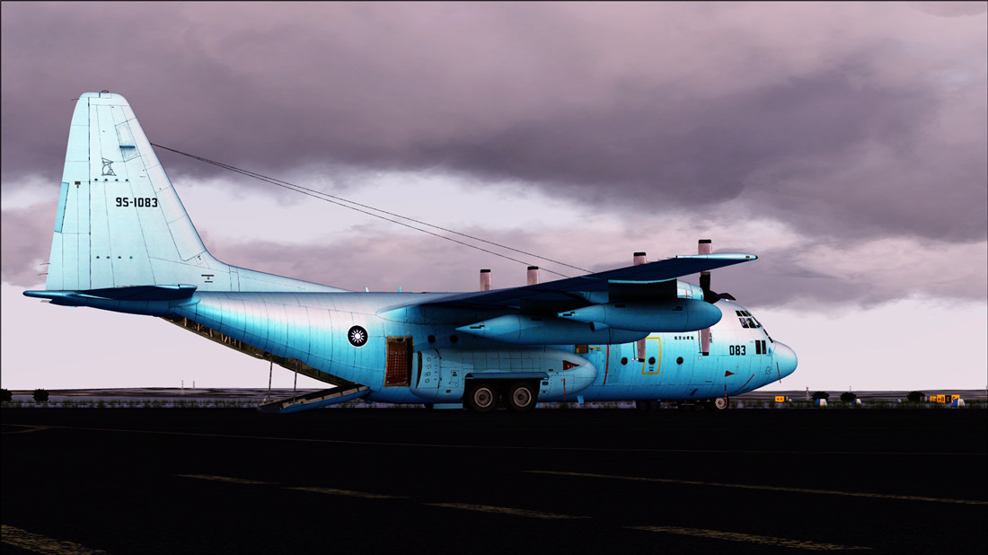 國軍 C-130X 空中炮艇-1557 