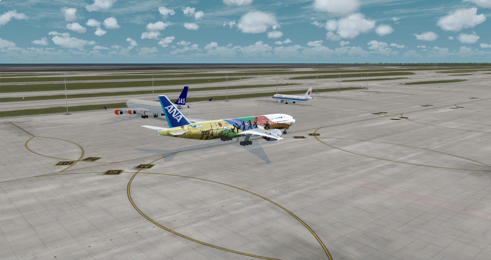 P3D V4 77L All Nippon Airways ZSPD-RJTT-5312 