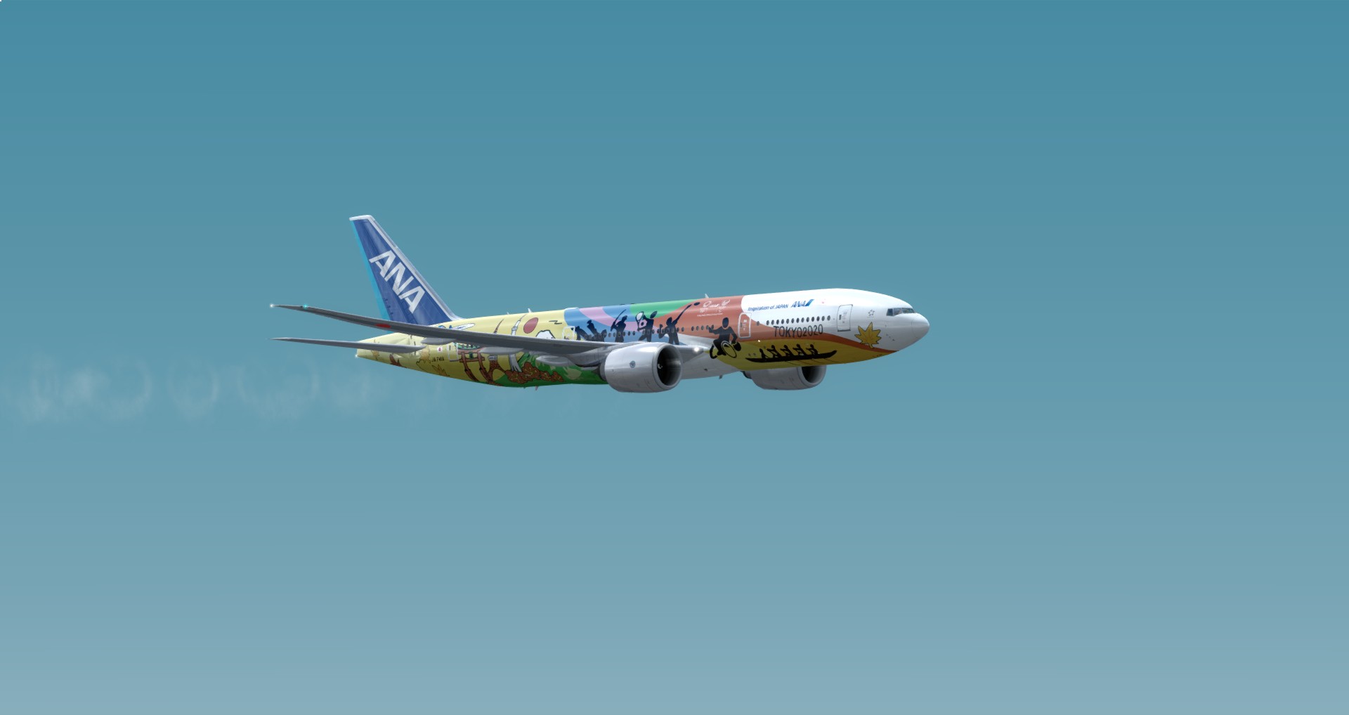 P3D V4 77L All Nippon Airways ZSPD-RJTT-4362 