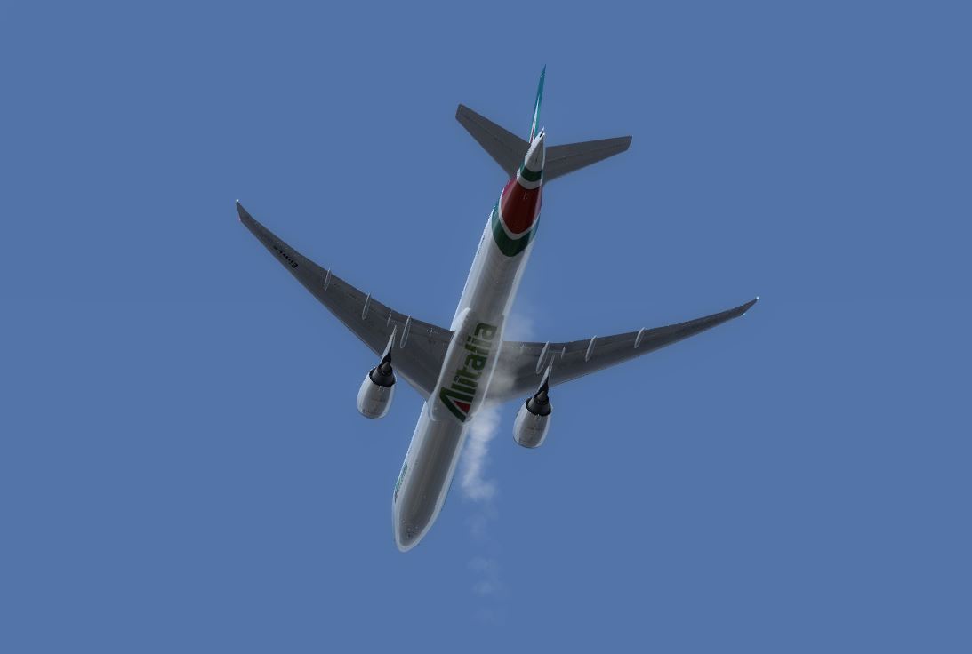 B777 alitalia @ KMSP-2088 