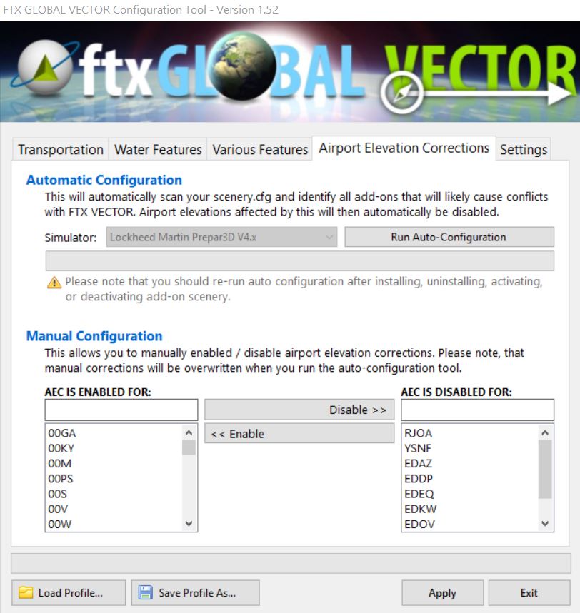 FTX GLOBAL VECTOR的机场高度修正工具扫不到机场-7585 