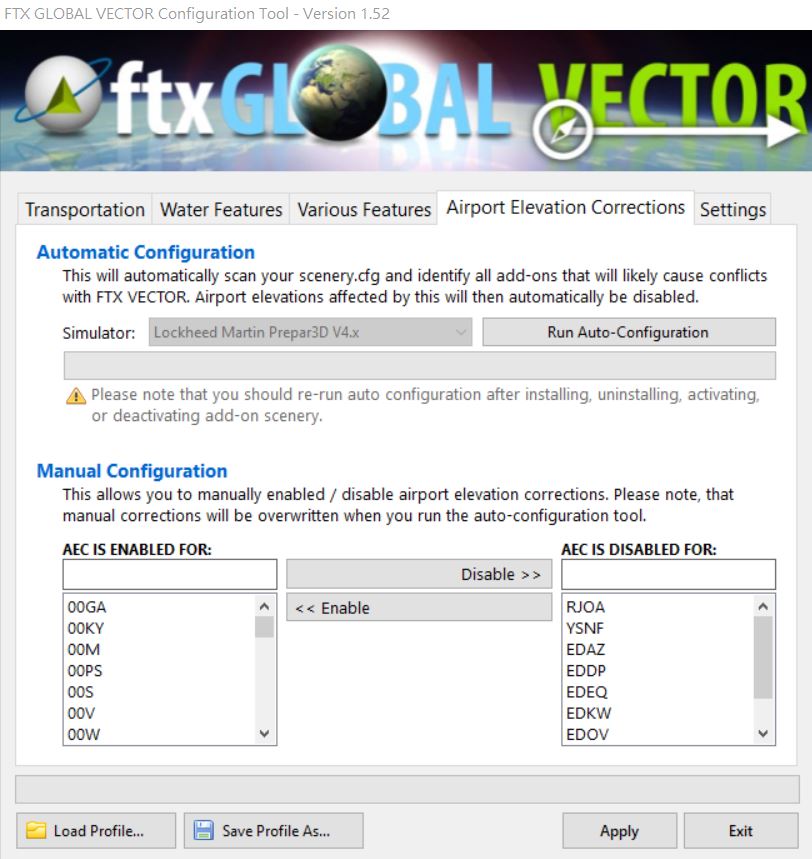 FTX GLOBAL VECTOR的机场高度修正工具扫不到机场-7639 