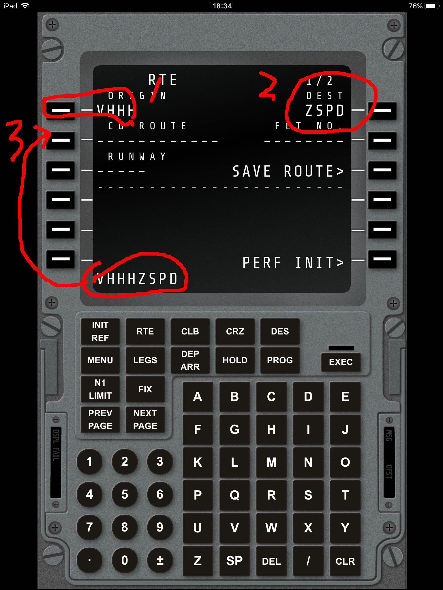 x-plane11 CO ROUTE公司航路输入-2812 
