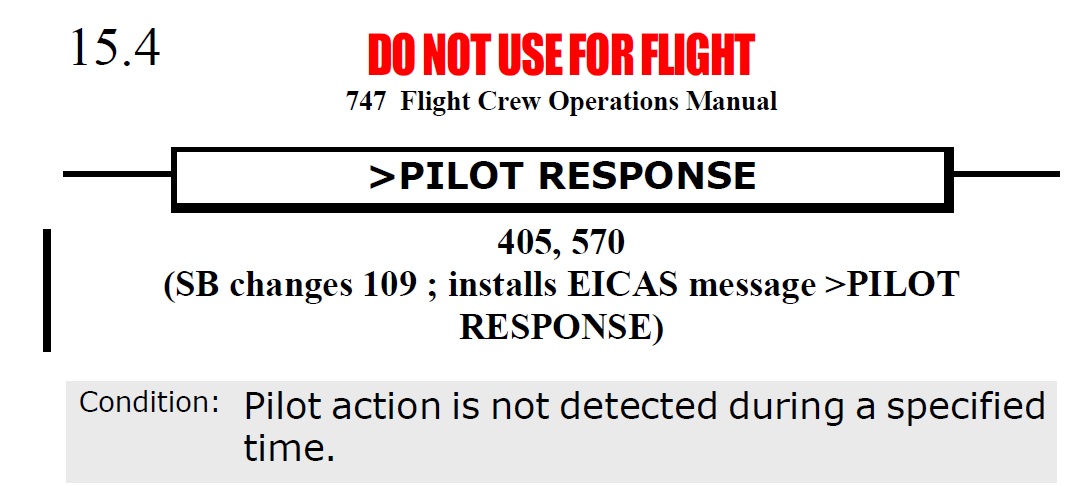 PMDG747的PILOT RESPONSE的错误要怎么解决?-2904 