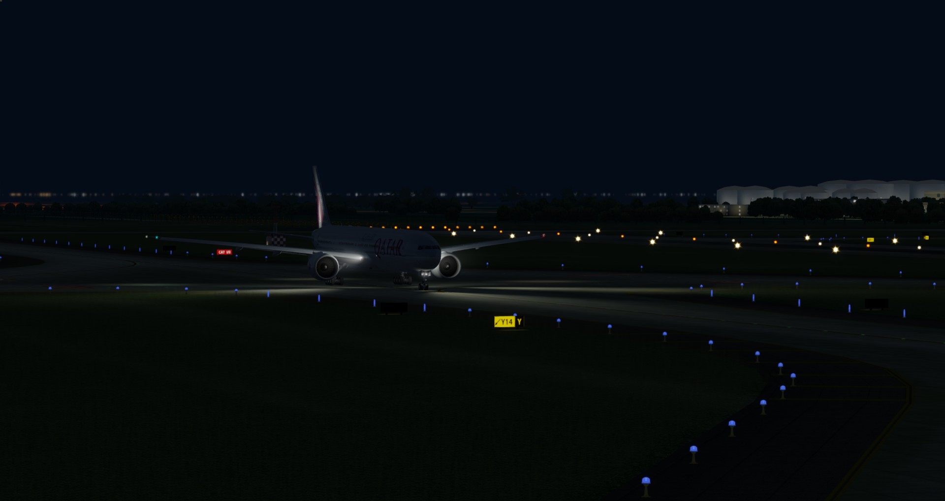 P3D V4 77W Qatar Airways ZGGG-OTHH-6283 