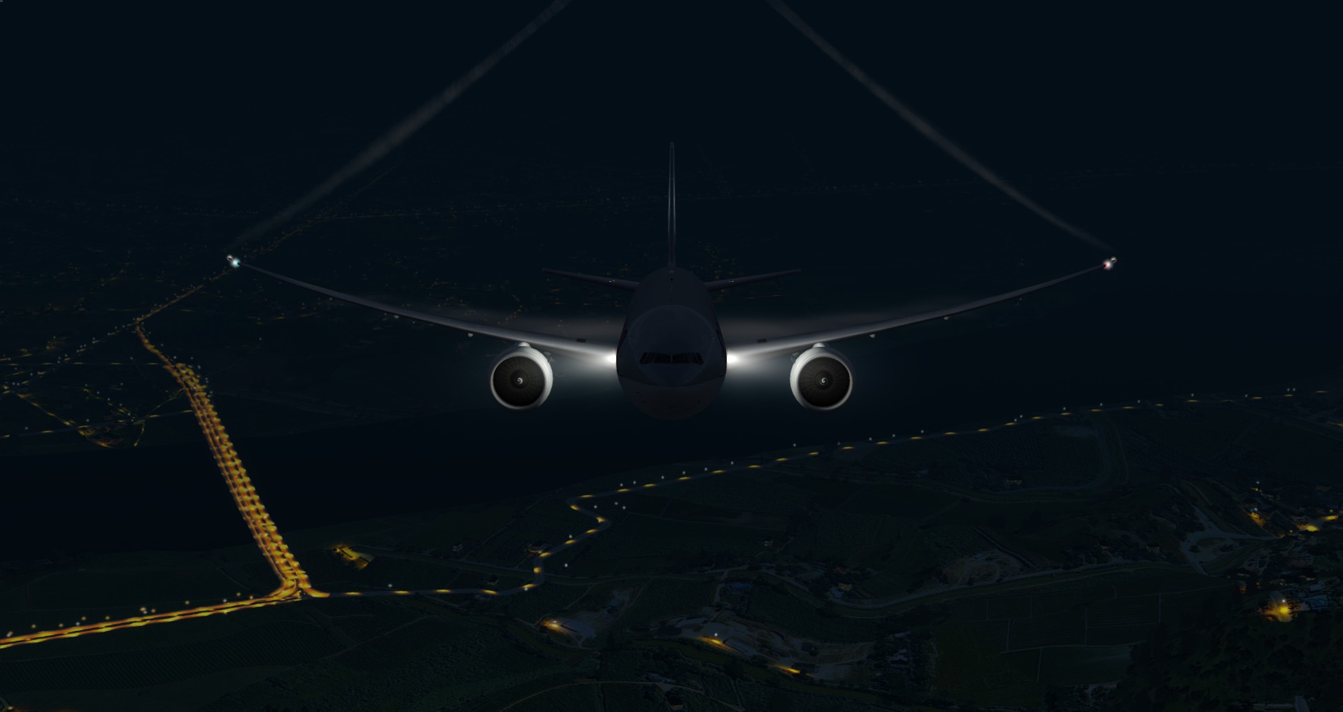 P3D V4 77W Qatar Airways ZGGG-OTHH-9539 