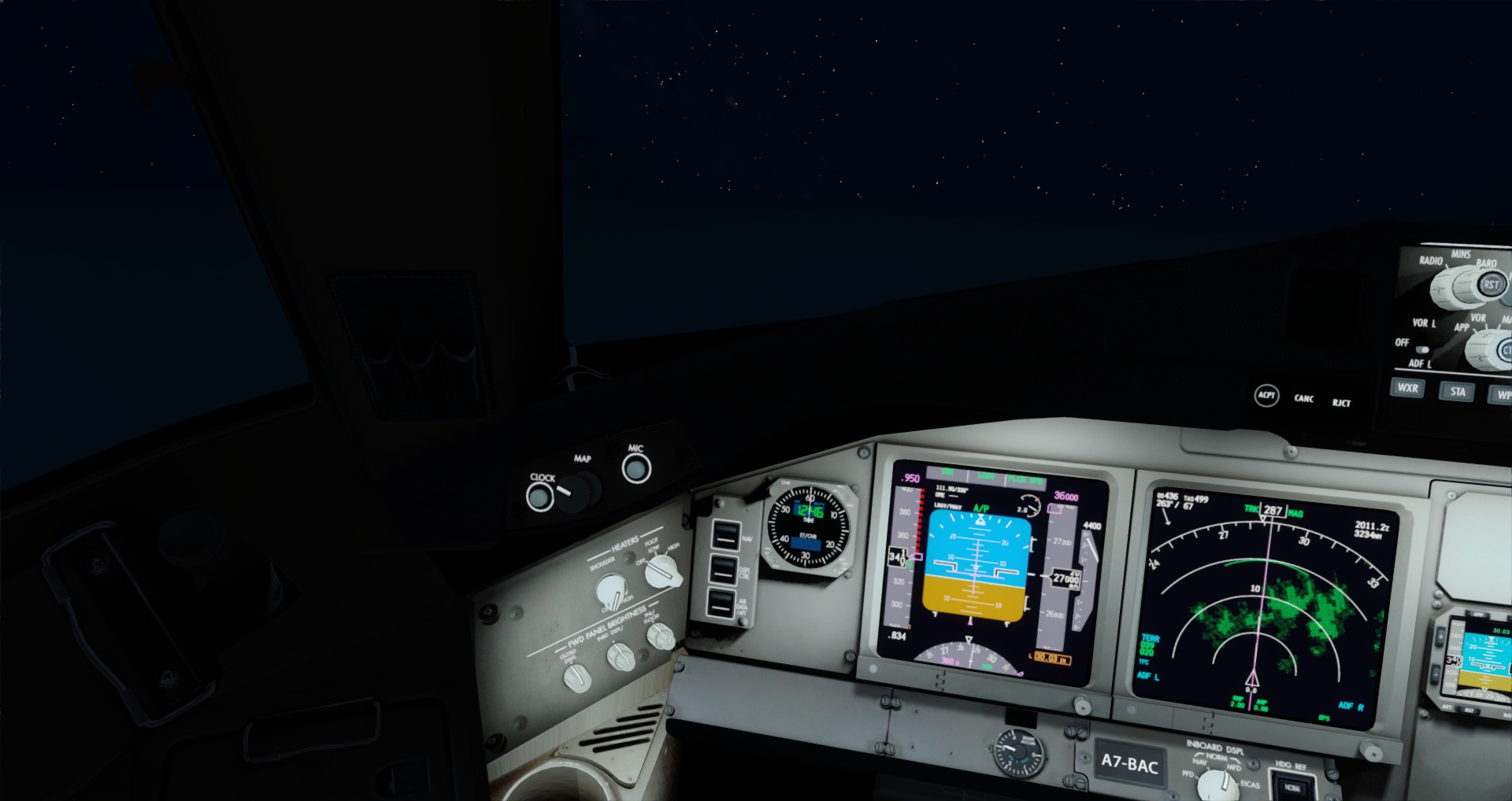 P3D V4 77W Qatar Airways ZGGG-OTHH-939 