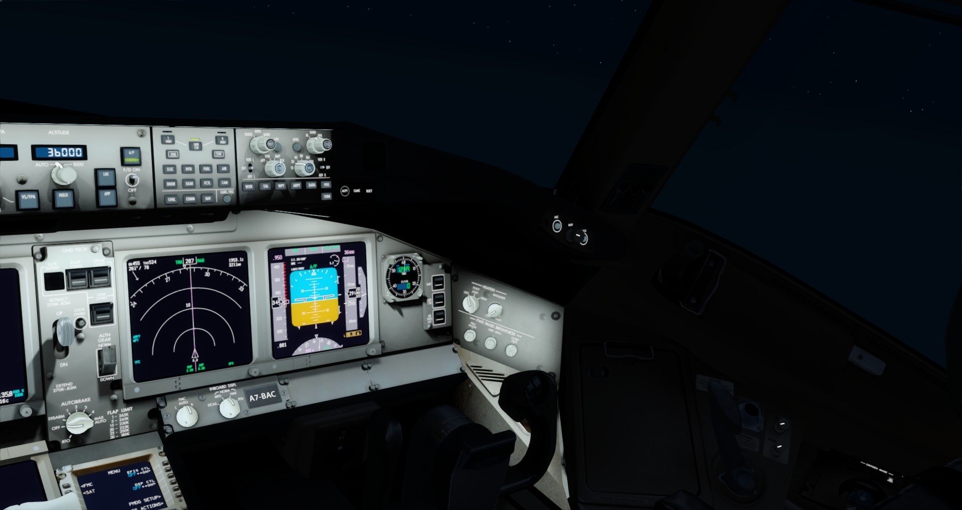 P3D V4 77W Qatar Airways ZGGG-OTHH-2281 