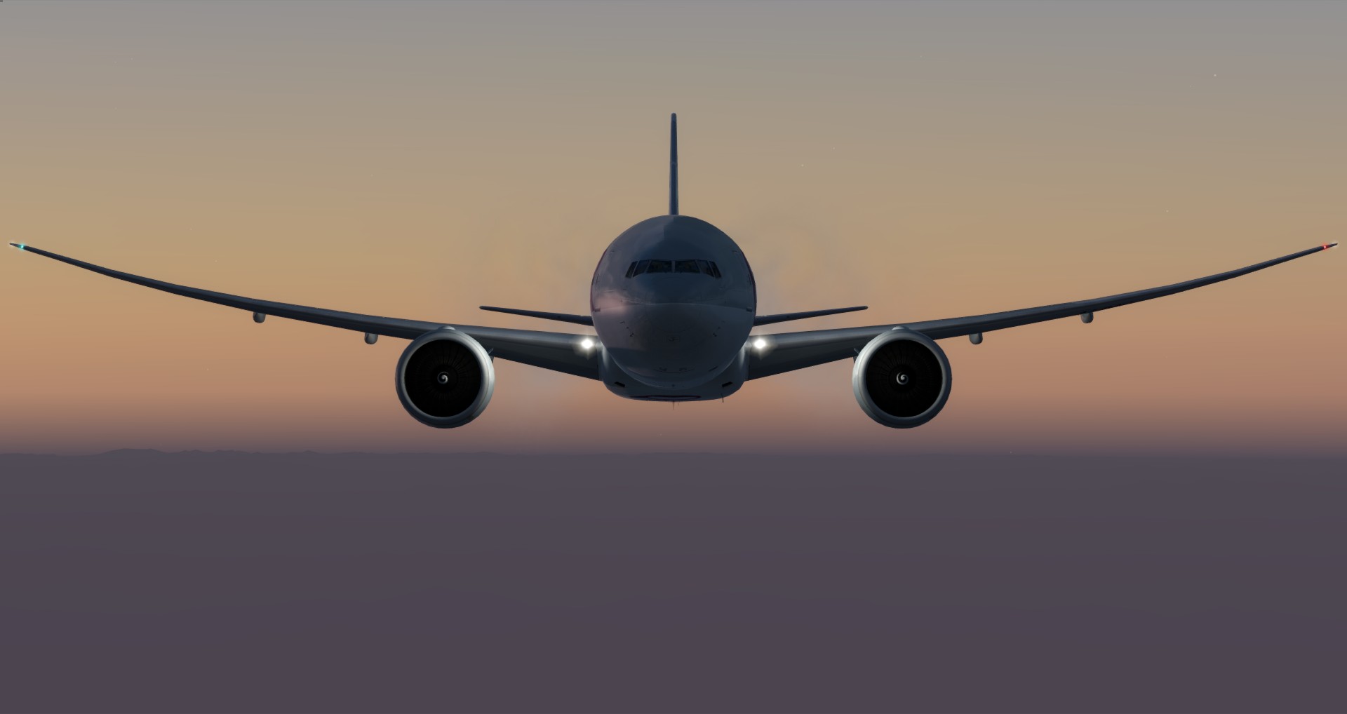 P3D V4 77W Qatar Airways ZGGG-OTHH-358 