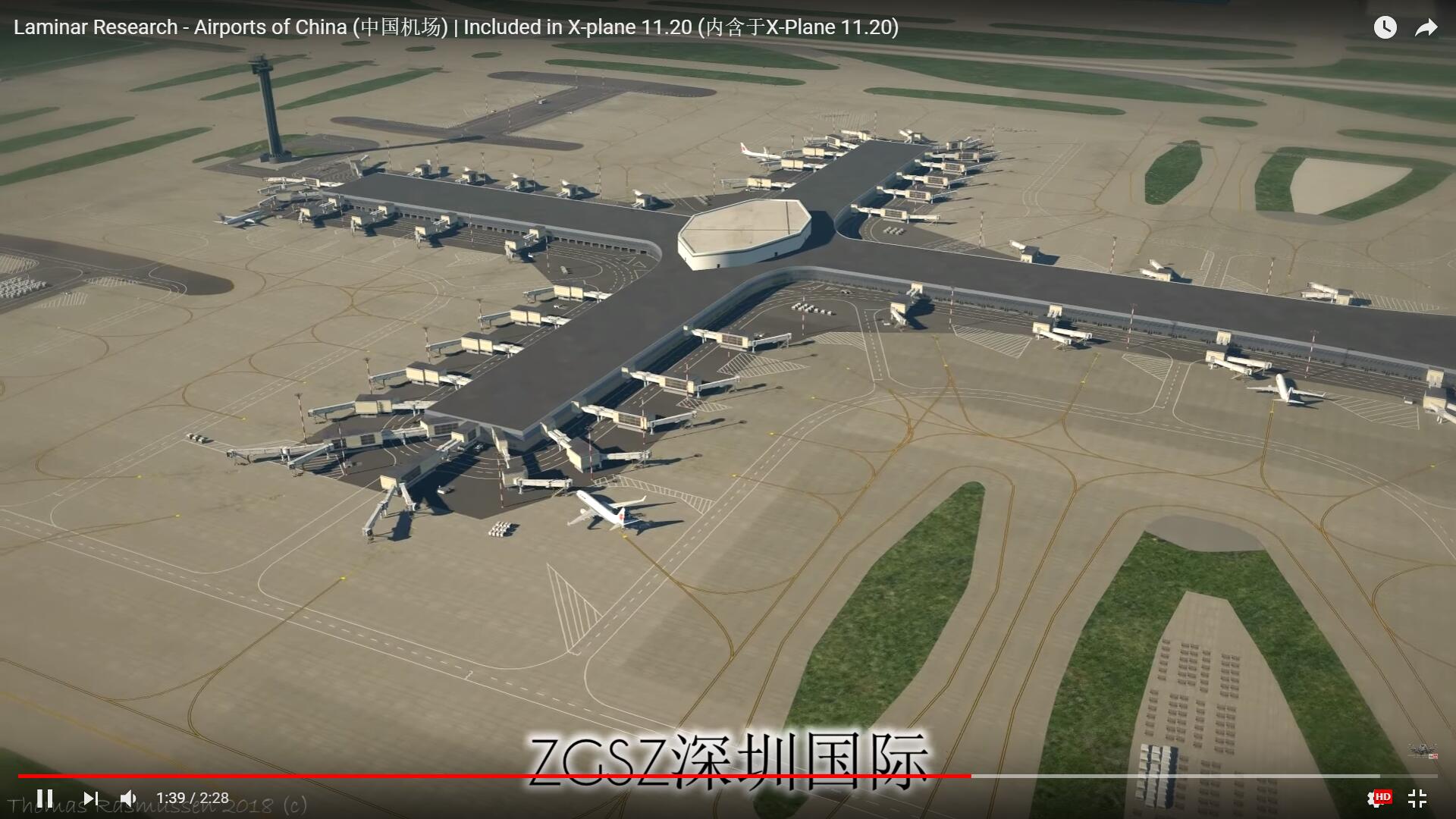 X-Plane 11.20 自带中国机场，了解一下-8630 