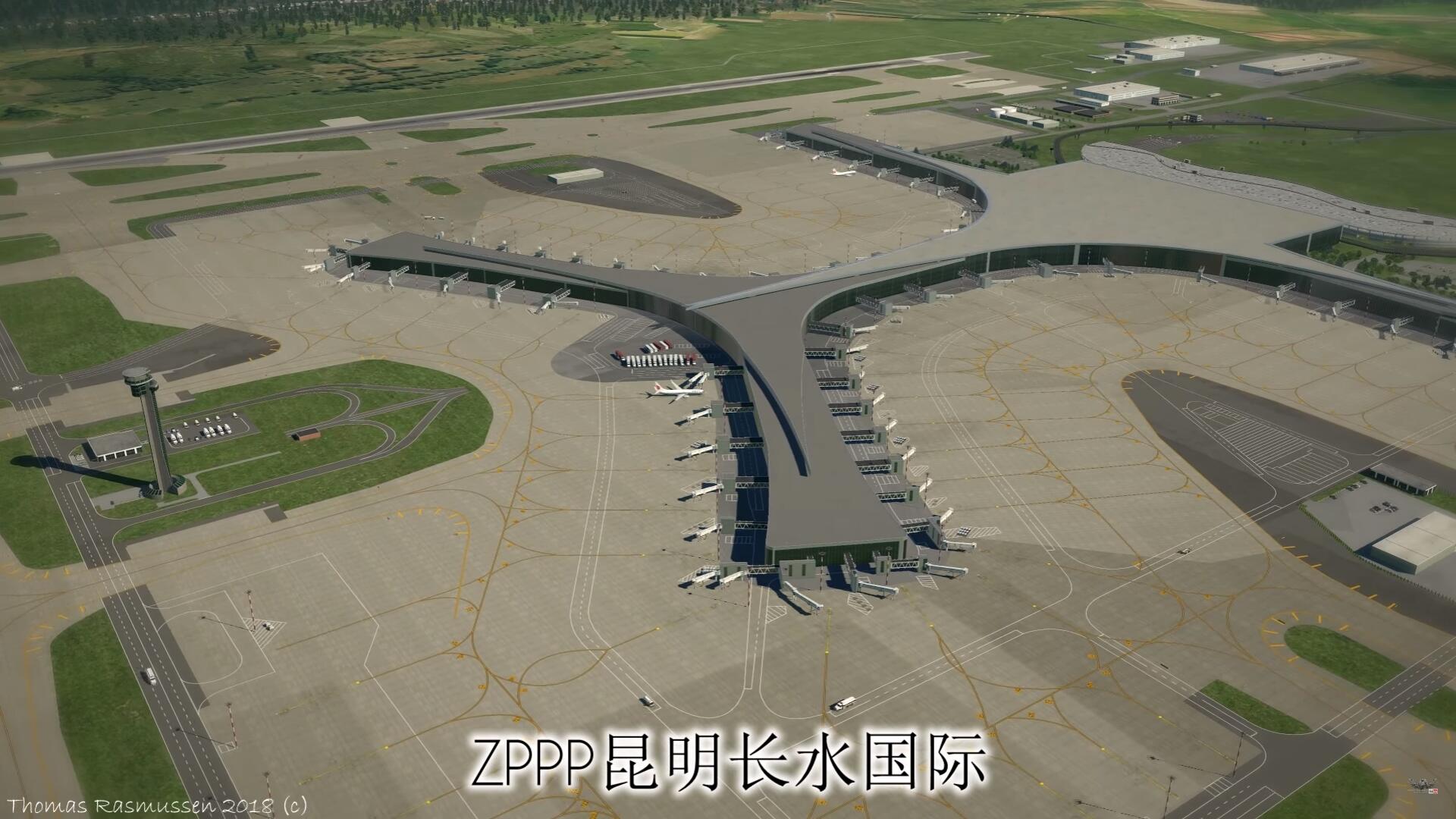 X-Plane 11.20 自带中国机场，了解一下-4827 