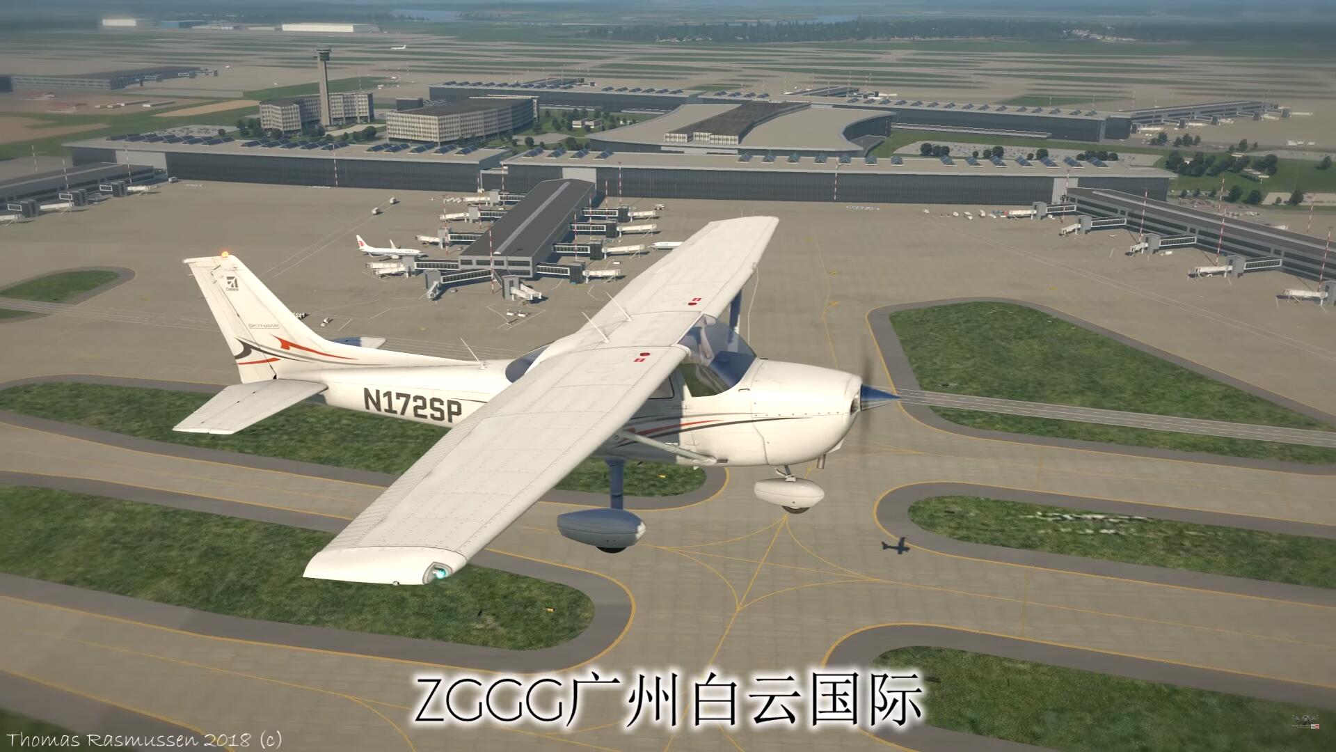 X-Plane 11.20 自带中国机场，了解一下-8024 