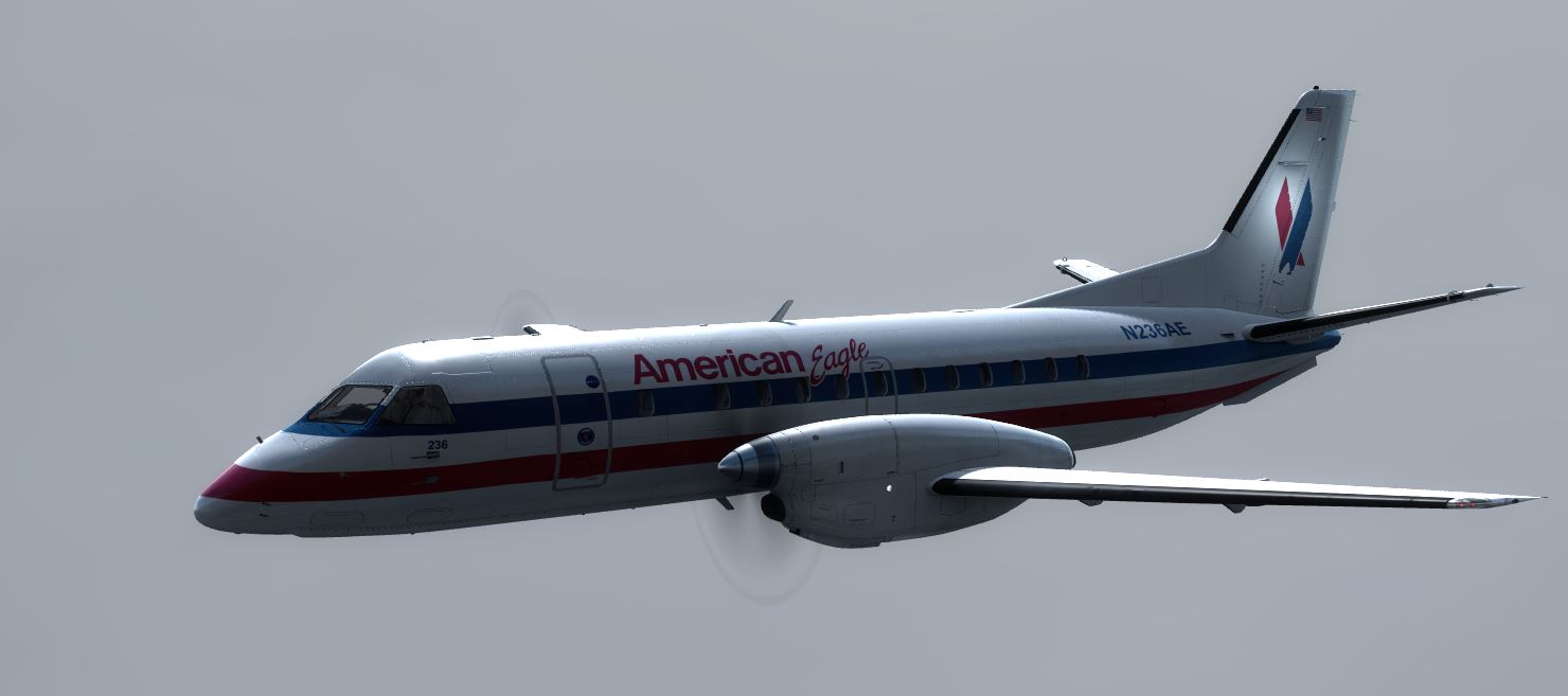 SAAB S340 American Eagle-6200 